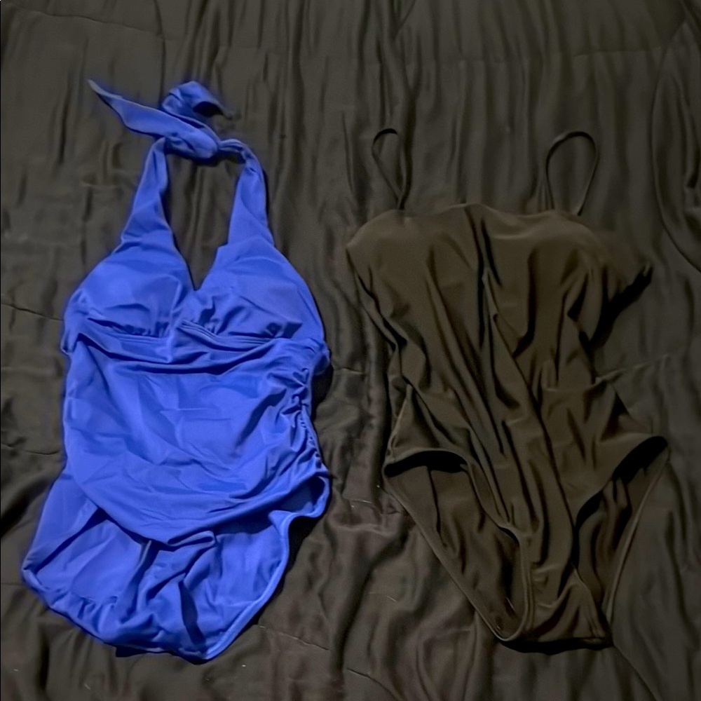 1 or 2 One-Piece Swimsuits – NWOT – Hilor & SHEIN – Buy Separately or Bundle!